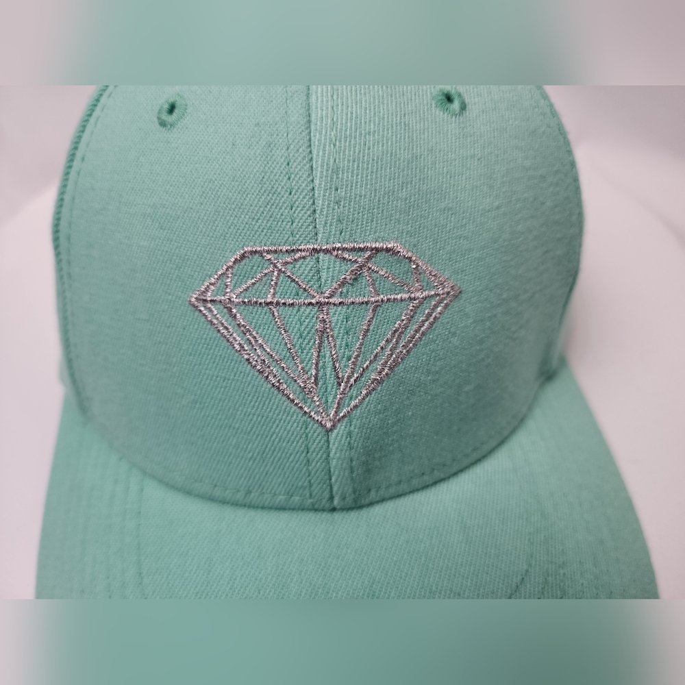 Nike SB Dunk Diamond Aqua Cap Hat Tiffany Rare Turquoise 2005 - Picture 7 of 11